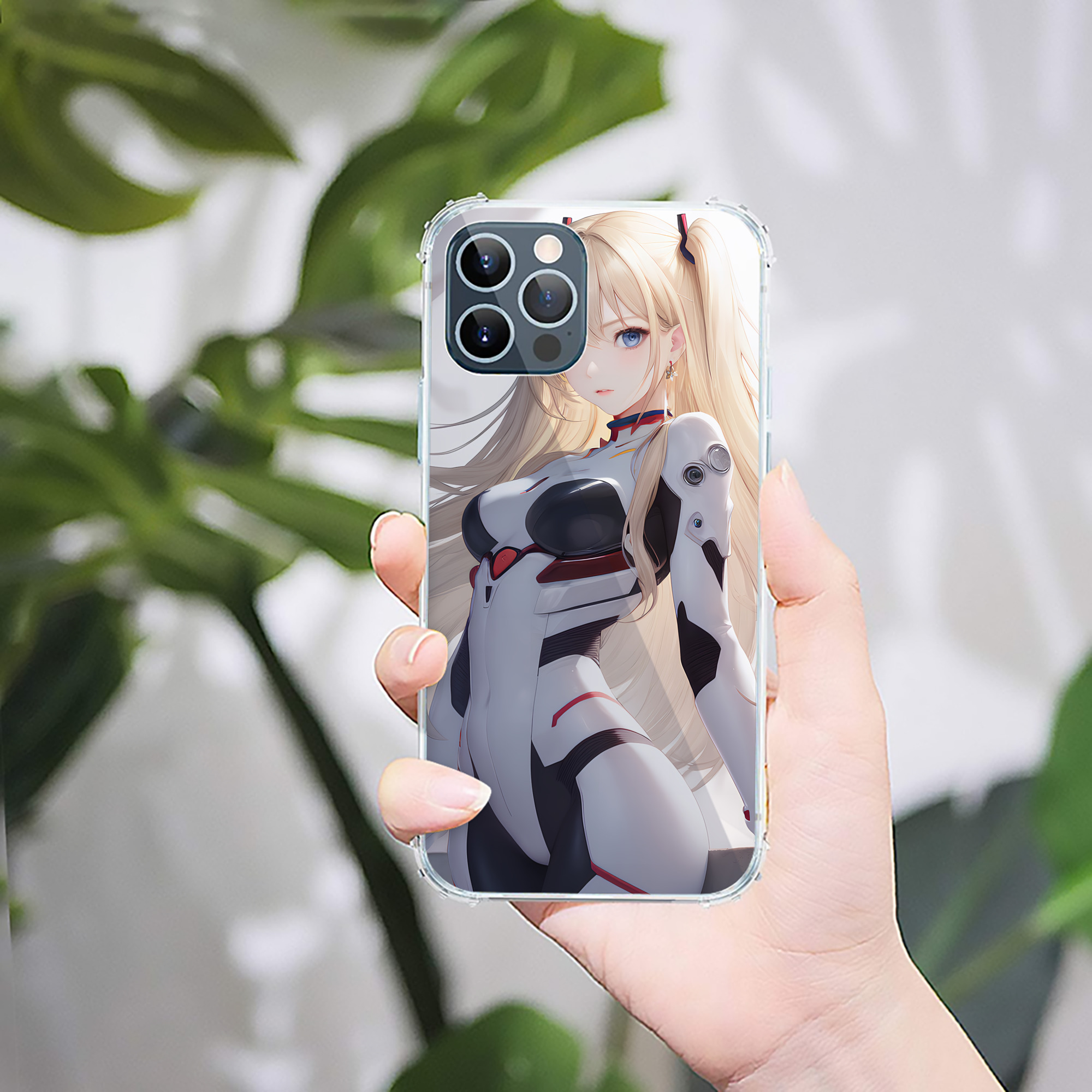 （画像用） EVA 新世紀エヴァンゲリオン 【iPhone 12シリーズ対応】透明スマホケース（クリアソフトケース）
